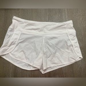Lululemon Womens shorts. Size 6. White.